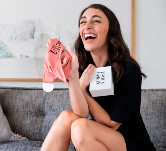 Comfortable wellness underwear with uplifting messages for stress relief